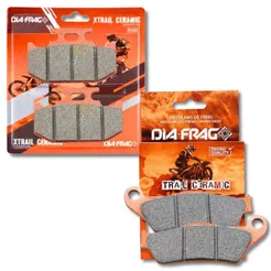 Kit Pastilhas de Freio Fz15 150 Abs / Yzf R15 Sinterizada Trail Cerâmica Sinterizada Diafrag