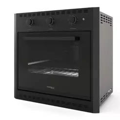 Forno Elétrico de Embutir Nardelli EB60 60L com Grill Timer Automático Preto 220V