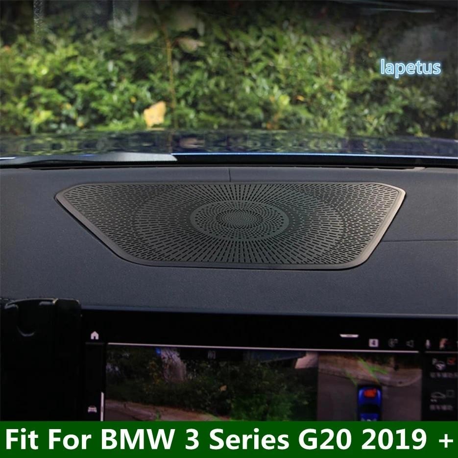 Painel Estéreo Alto-Falante Áudio Som Decoração Capa Guarnição Apto Para BMW Série 3 G20 2019-2024 Acessórios Automóveis