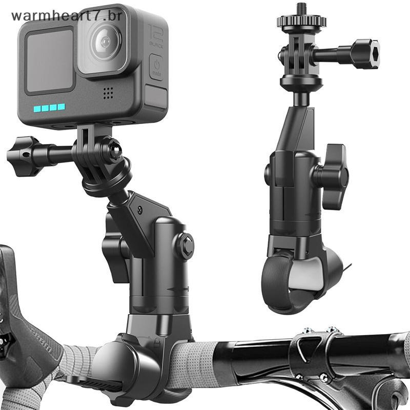 Suporte De Bicicleta Para Motocicleta , Giratório 360 Guidão , Insta 360 X2 X3 X4 Go Pro 12 11 10 BR