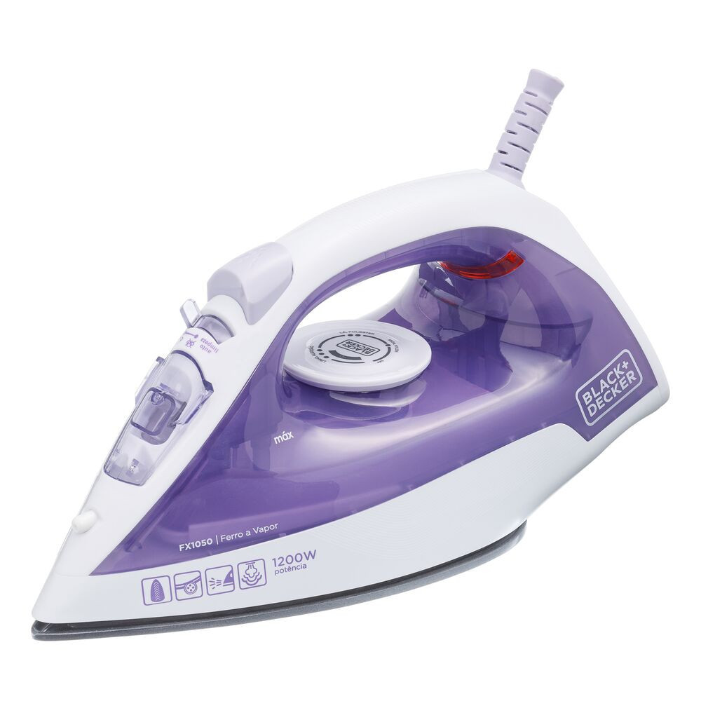 Ferro de Passar à Vapor Black e Decker FX1050