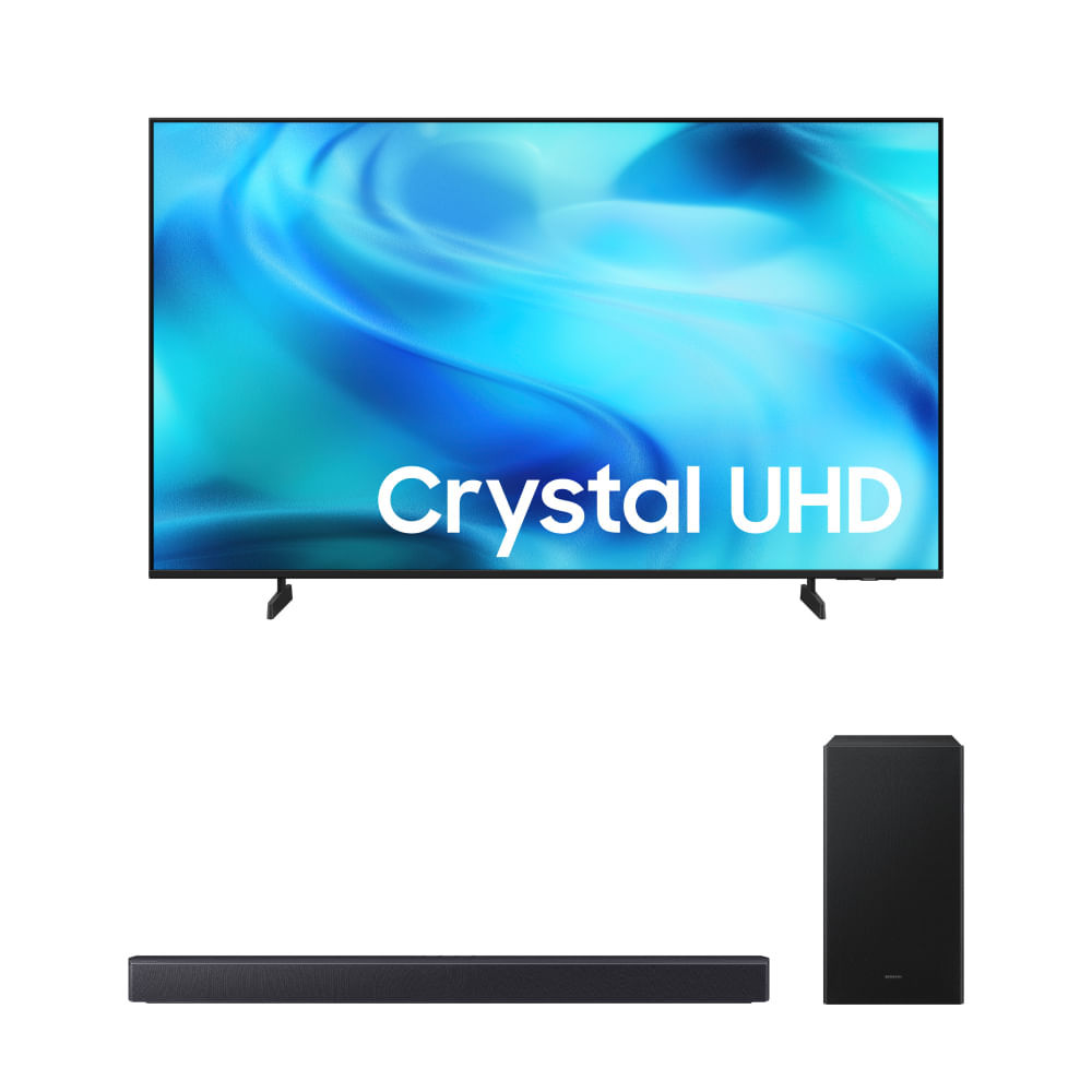 Samsung Smart TV 58" Crystal UHD 4K 2026 + Soundbar Samsung HW-B450F