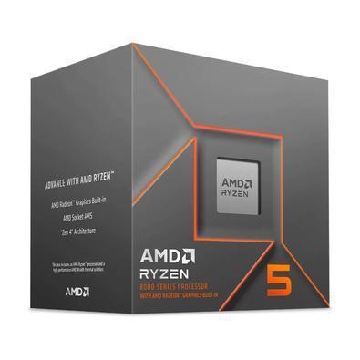 Processador AMD Ryzen 5 8500G, 3.5GHz (5.0GHz Turbo), 6-Cores 12-Threads, AM5, Com Cooler AMD Wraith Stealth