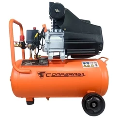 Compressor de ar 8,6 pés 25L 2hp 120 lbs monofásico BM1902-25L - CompBrasil
