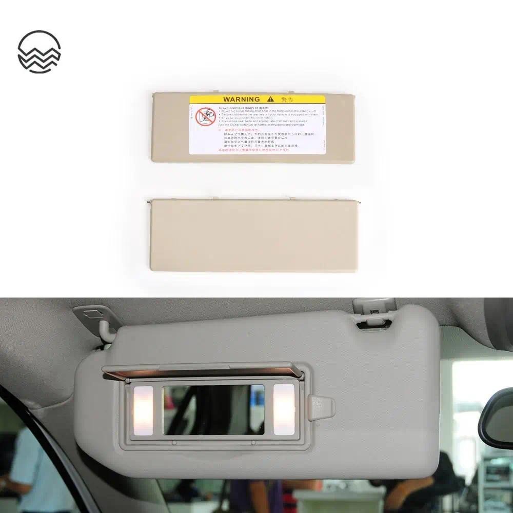 Para Peugeot 308S 408 508 Espelho Interior Do Carro De Maquiagem Auto Sun-Shading Viseira Espelhos Capa 3008 4008 5008