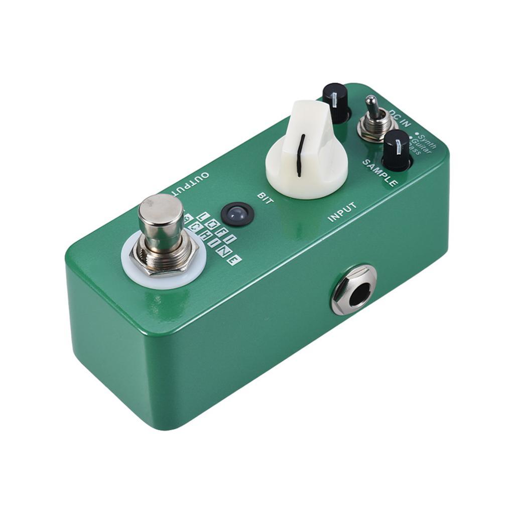 Pedal de efeito SIUKE LOFI MACHINE Pedal de efeito de guitarra redutor de amostra 3 modos True Bypass Full Metal Shell