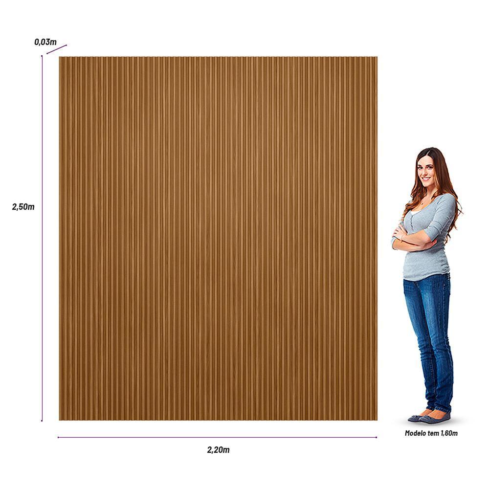 Painel Ripado Modular 2,20m Linea Brasil · foto 2