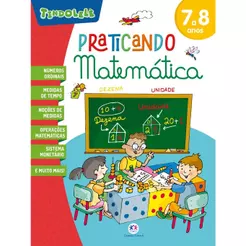 Livro Praticando Matemática - 7 a 8 Anos - Ciranda Cultural