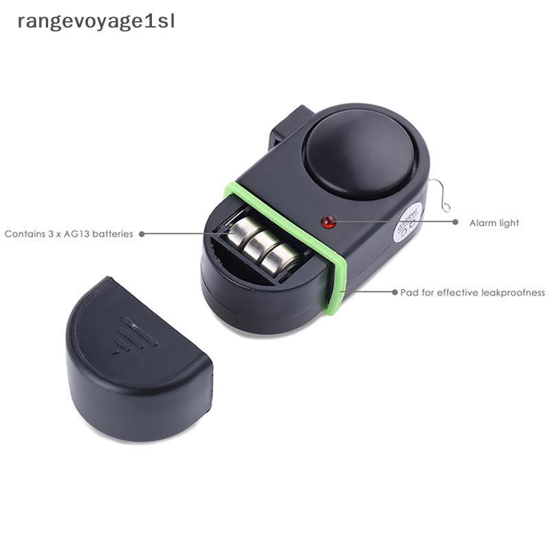 [rge] 1pc Alarme De Pesca LED Indicador De Luz Eletrônico Mordida Tampão Sem Fio Sonoro Noturna De Carpa [BR]