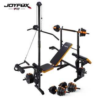 JOYFOX Banco de academia Estação de Musculação Banco de Supino