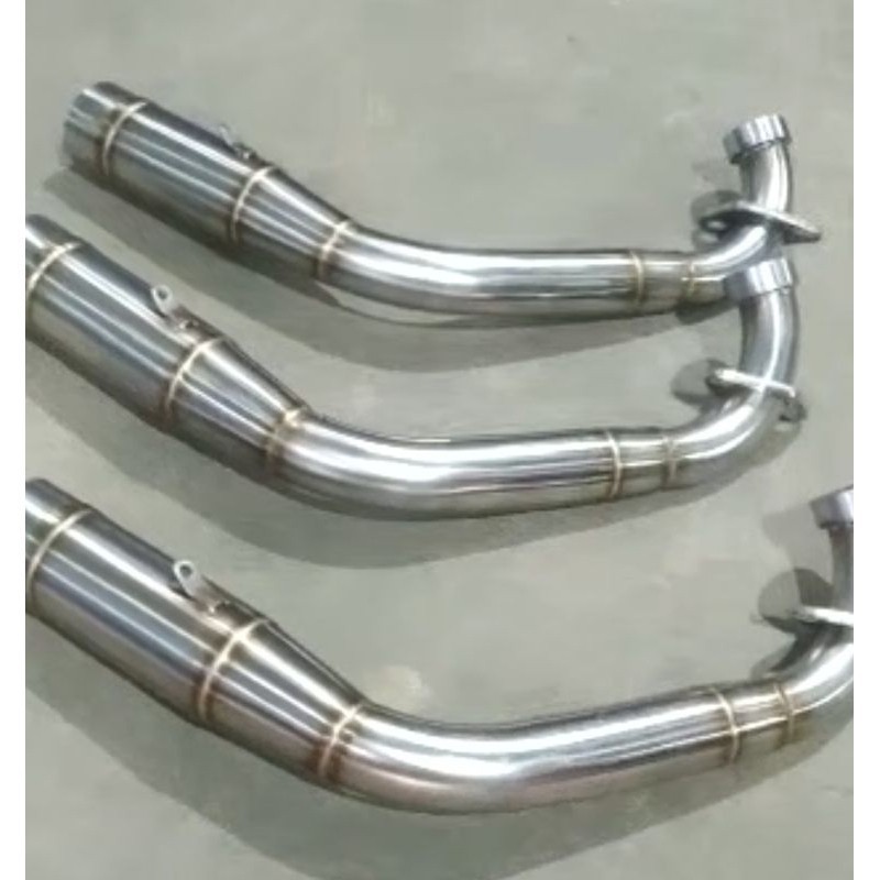 Sistema De Escape De Motocicleta Modificado Tubo Frontal Inoxidável 51MM Corrida Para Xmax250 Xmax 250