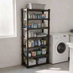Estante Prateleira Modular Multiuso Organizadora Plástico Reforçado 7 Andares - Promoção