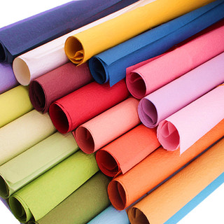 Mão amassar papel buquê de flores papel de embrulho artesanal rosa Material flores florais Kawasaki rosa folha grande Or