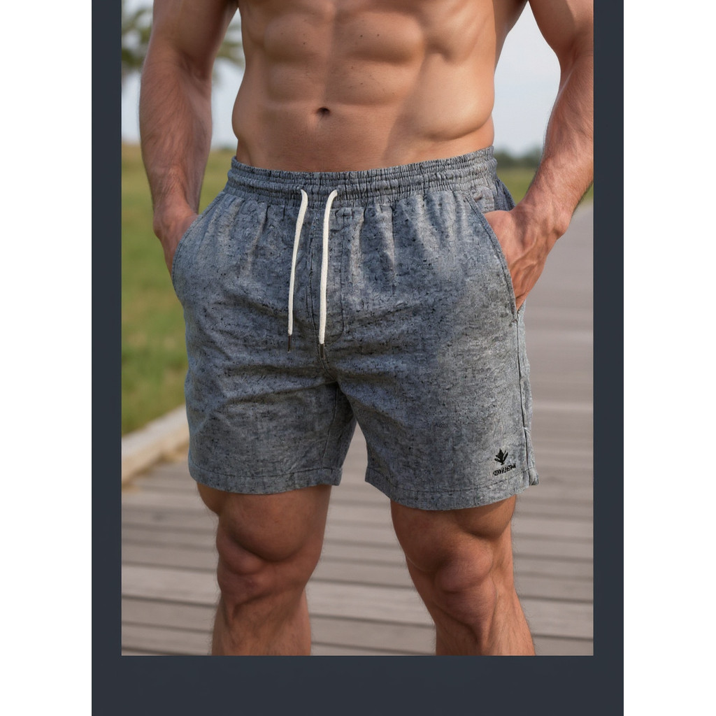 Kit 3 Bermudas Masculinas Linho Elastano Praiana Confortável Verão — Da minha casa para sua casa