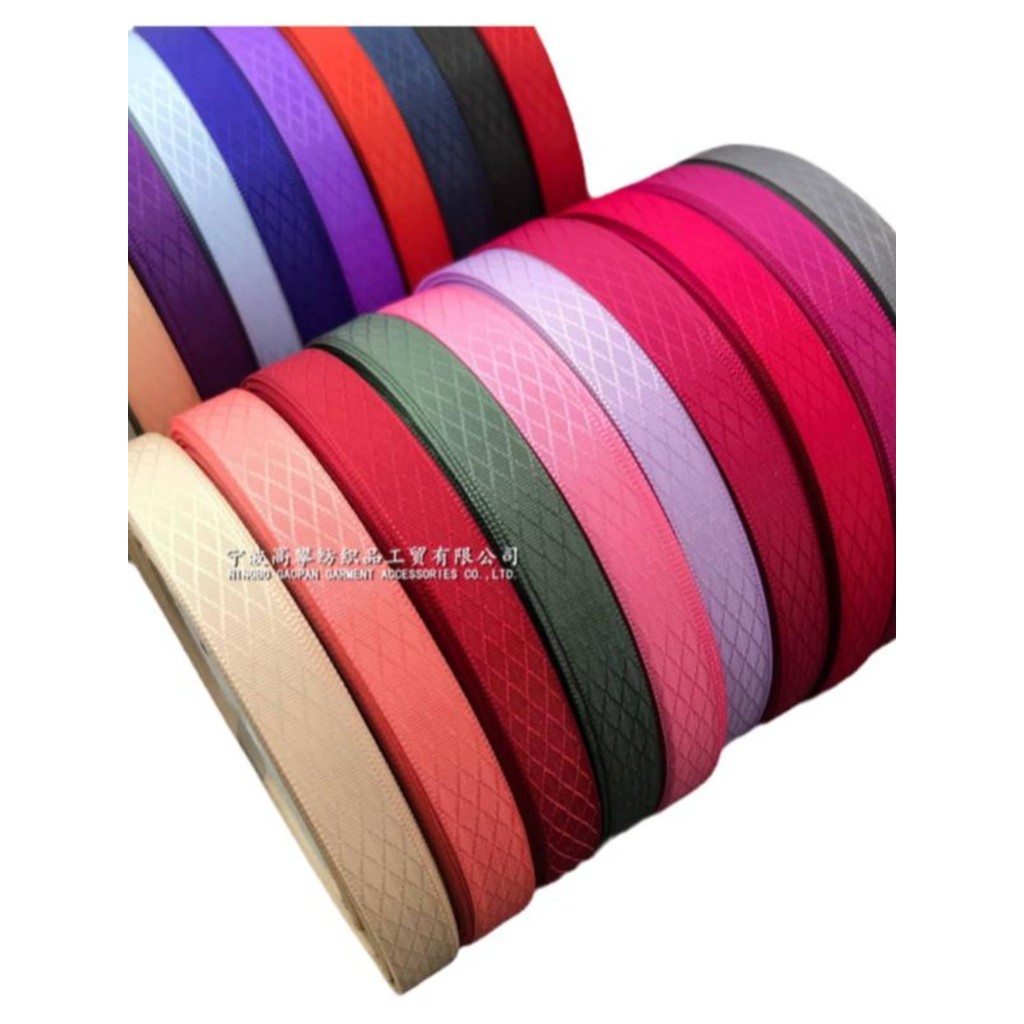 Fita xadrez de diamante criptografada, fita dupla face Jacquard, coreano, faça você mesmo, arco, acessórios de cabelo, a