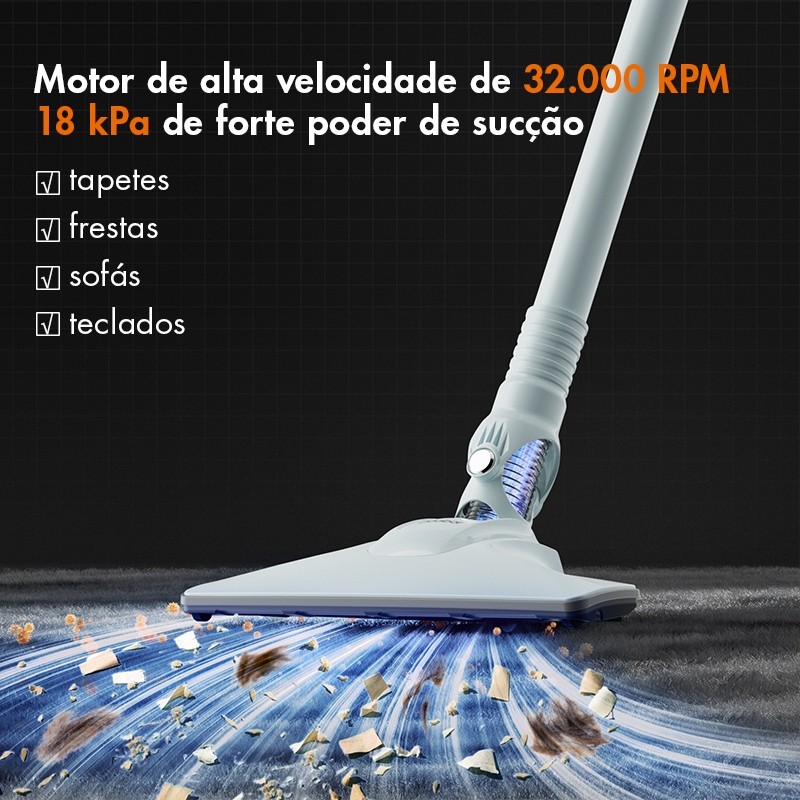 Gaabor 2-in-1 Vacuum Cleaner 18000Pa Strong Suction Quiet Easy Storage CW-18M02A — imagem 2 de 2