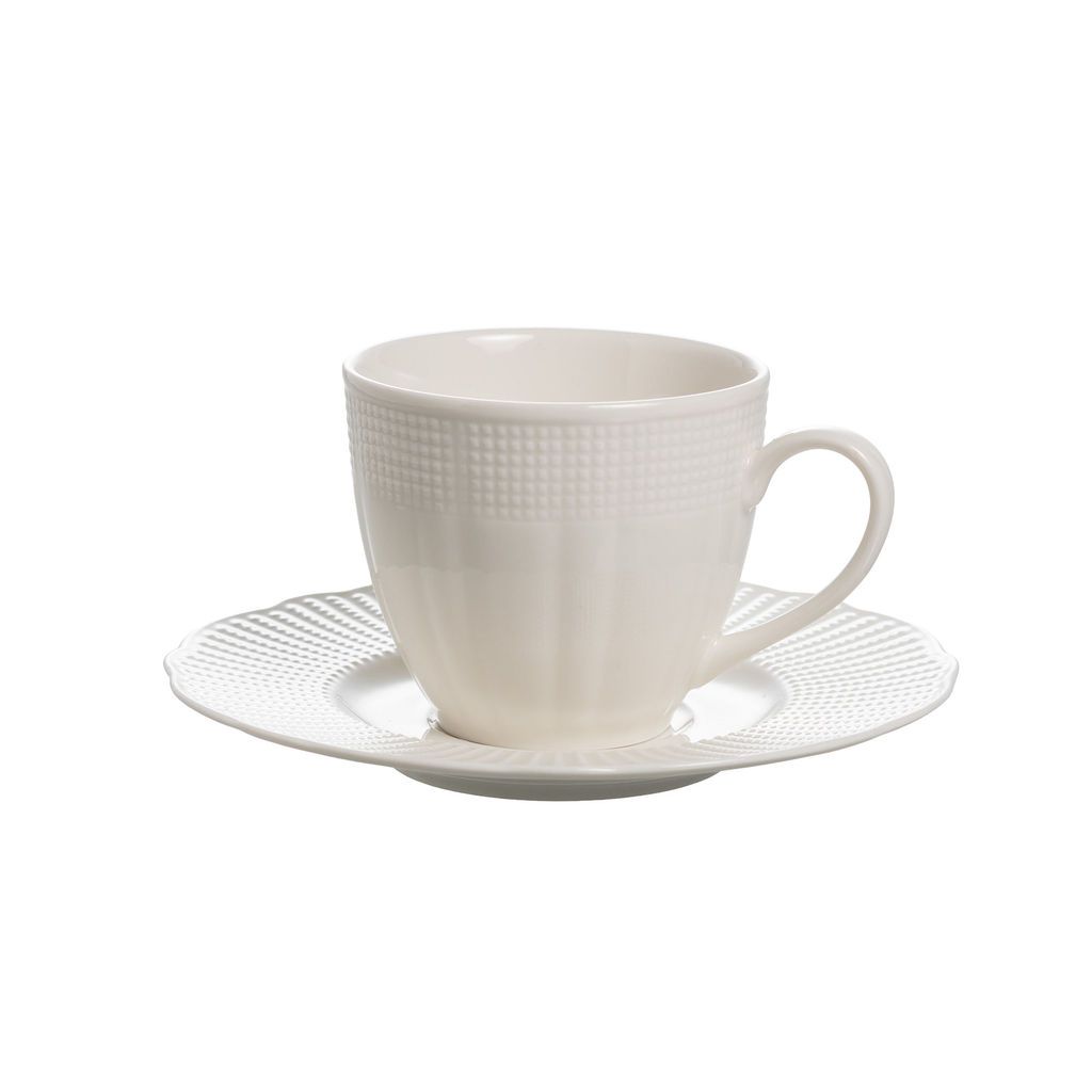 Xícara de Chá em Porcelana Perle 190ml L'Hermitage Branca