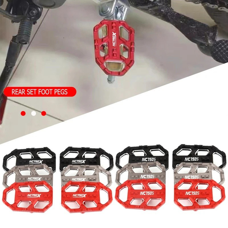 Apoio Para Os Pés Da Motocicleta Footpegs Pedais HONDA CB 500X CB500X 500 X Conjunto Traseiro Pé pegs