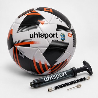 Kit Bola de Futebol Campo Matrix + Bomba de Ar