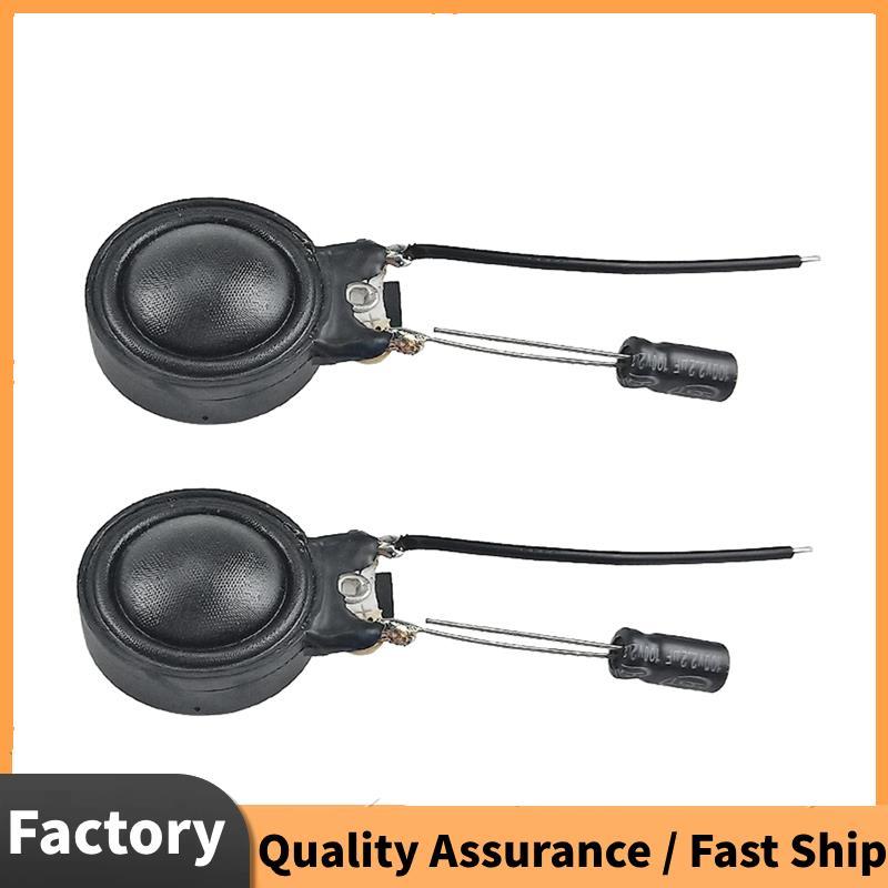 Áudio De Inteligente 2pcs 22mm Membrana De Seda Tweeter De Cúpula Afiada 8ohm 10W Alto-Falante