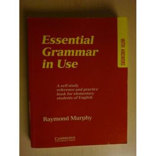 Essential Grammar In Use With Answers: A Self-study Reference And Practice Book For Elementary Students O... 8187437
