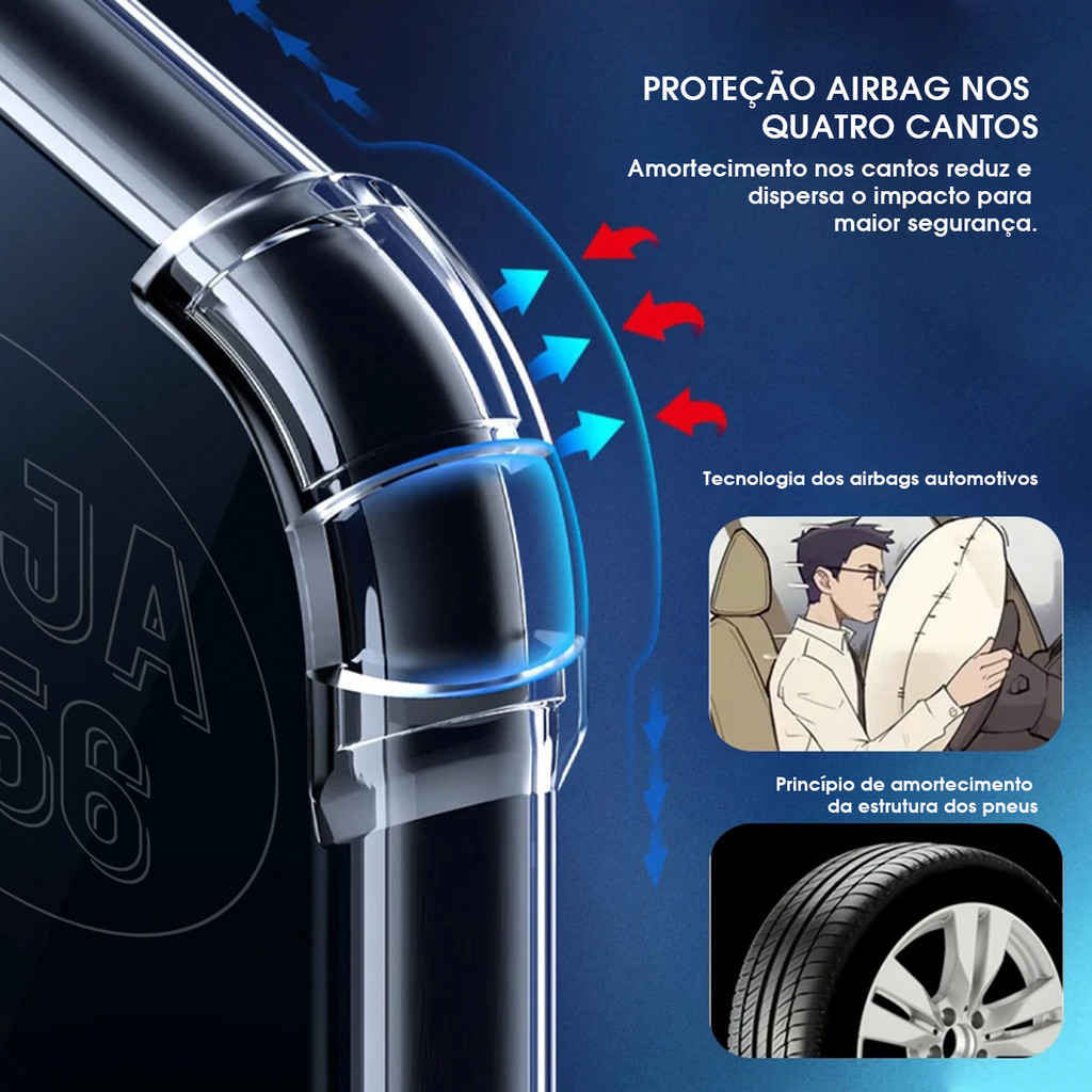 Capa Capinha Anti-impacto Para Infinix Hot 60i — imagem 2 de 2