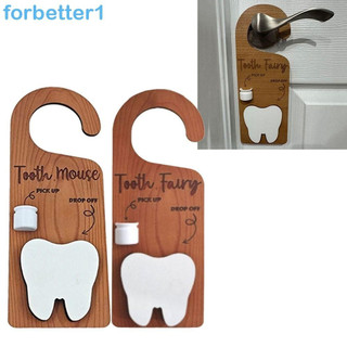 FORBETTER, mordedor de dente para pendurar na porta, caixa organizadora para decoração do quarto do bebê, mouse FFMA