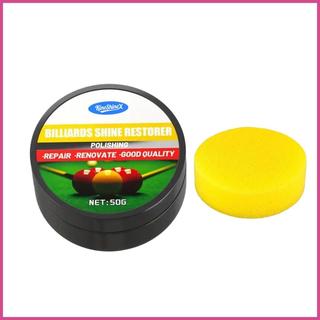 Limpador De Bola De Bilhar 50g Manutenção Brilho Cera E Restaurador Polonês Para Remover Poeira Sujeira mubow1br