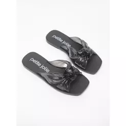 Chinelo Petite Jolie Gold Preto Translúcido PJ6149