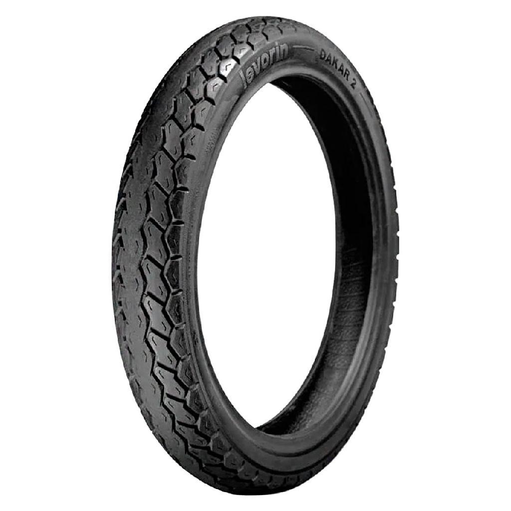 Pneu Aro 18 Levorin 80/100-18 47P Dakar 2 TL/TT Dianteiro