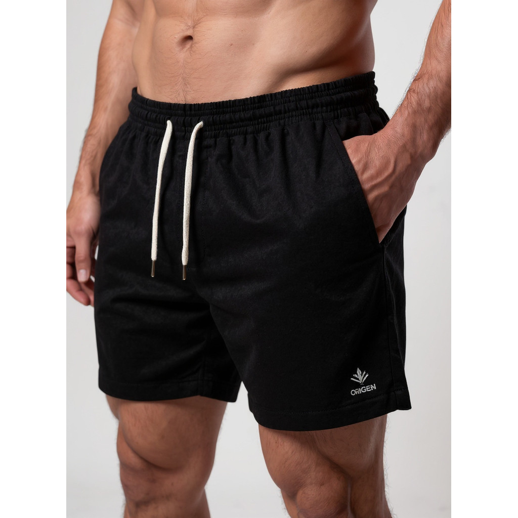 Kit 3 Bermudas Masculinas Linho Elastano Praiana Confortável Verão — Klau_stores