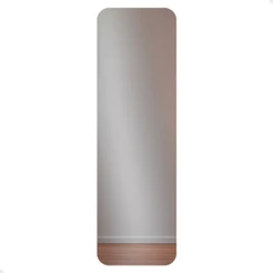Espelho Orgânico de Parede Espelho com Led Mod Retangular 150x50 Espelho para Sala Quarto Banheiro