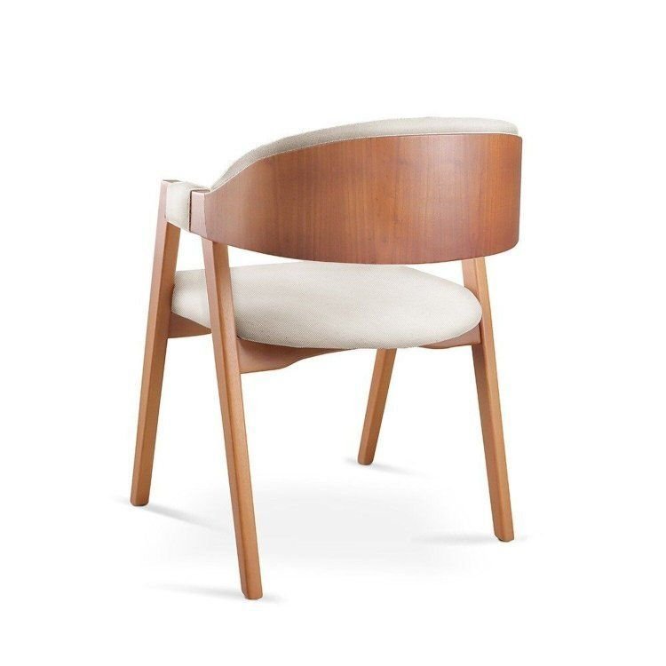 Kit 6 Cadeiras para Mesa de Jantar Gaia Yescasa Linho Nude · foto 2