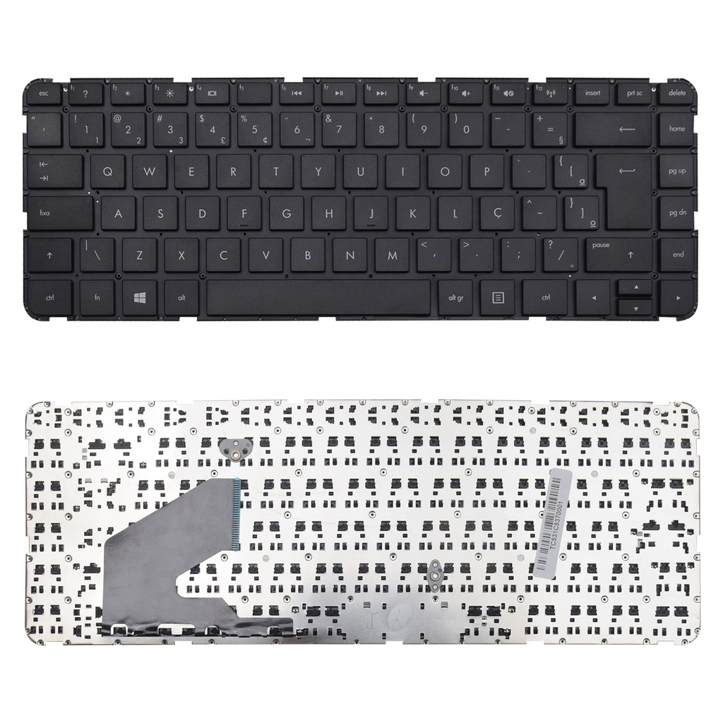 Teclado para Notebook compatível com Hp Pavilion 14-B065BR ABNT2 — oferta na Shopee