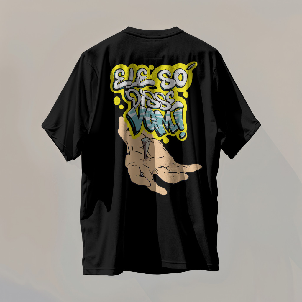 [Camiseta Premium em Algodão Puro]GXG Camiseta Oversized Streetwear Camisa Feminina e Masculina 100% Algodão Premium Ele