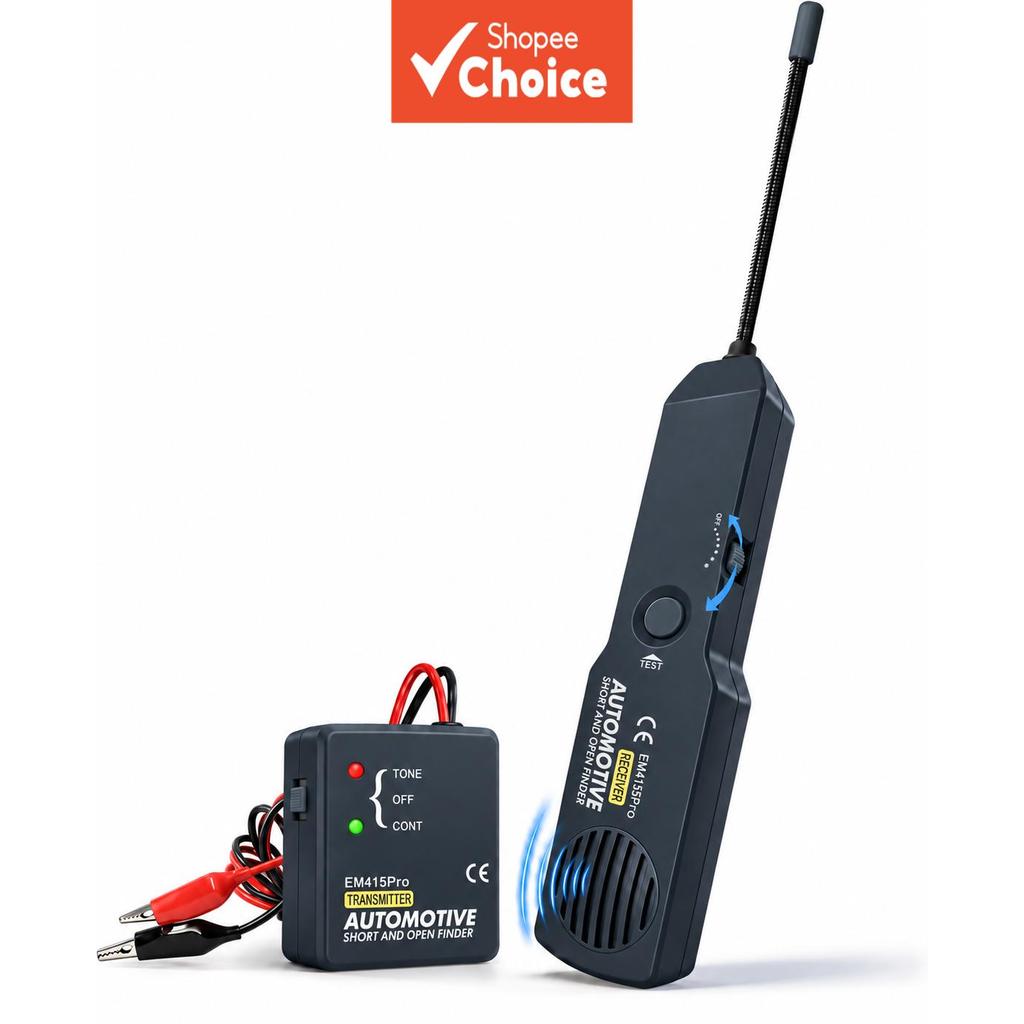 EM415PRO Rastreador de Cabos de Carro, Detector de Circuitos Automotivos, Rastreador de Fios, Ferramenta de Diagnóstico