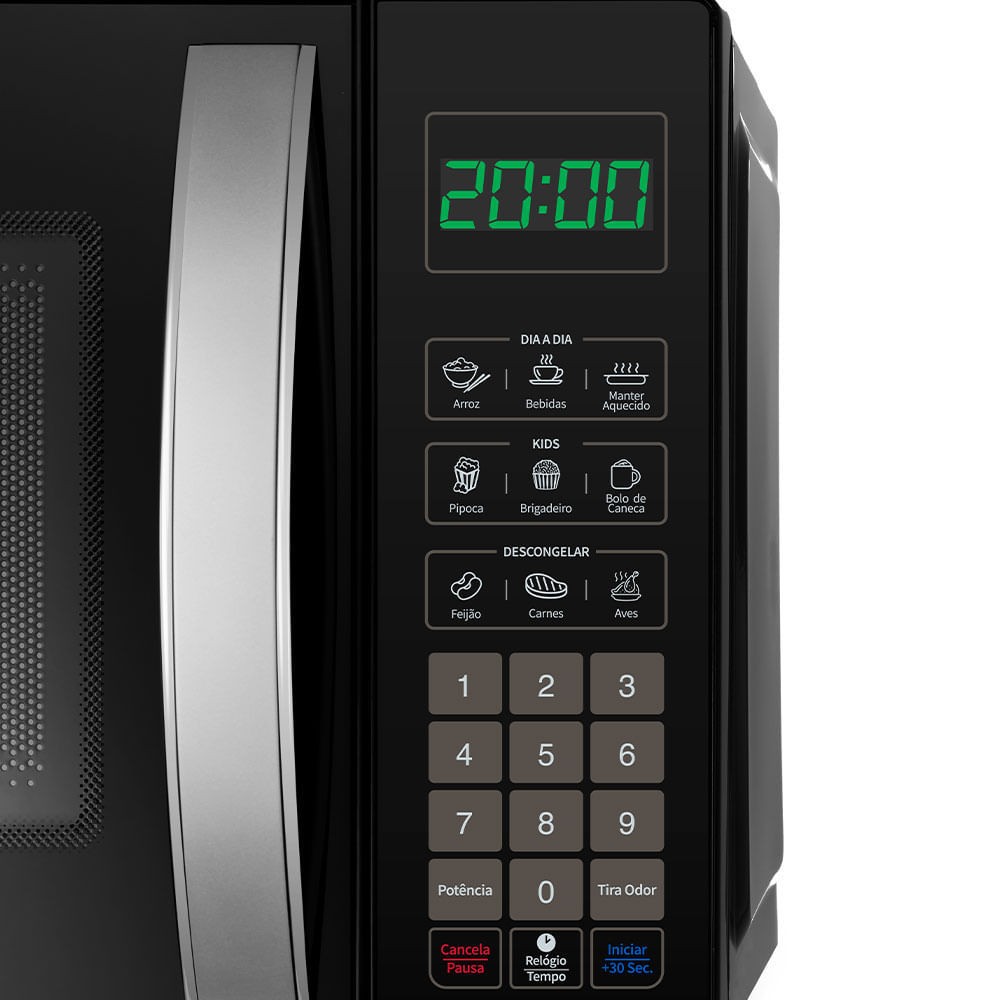 Micro-ondas Mondial MO-01-21-B 21 Litros Preto - 220V · foto 2