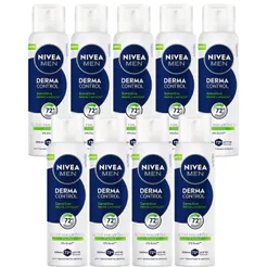 Kit Desodorante Aerosol Nivea Sensitive Protect For Men 150ml - 9 unidades
