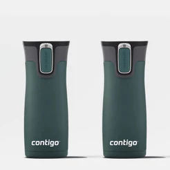 Kit com 2 Copos Térmicos West Loop AUTOSEAL® Chard Contigo | 473ml