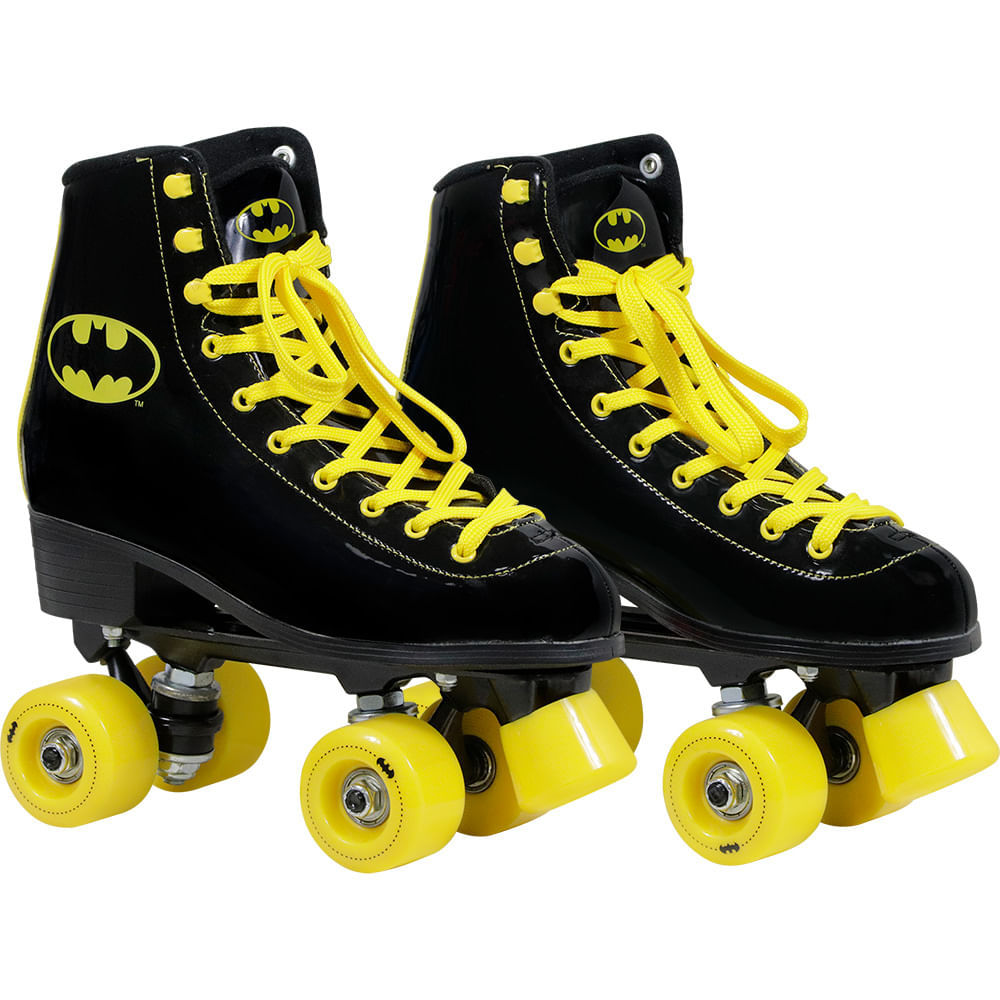 Patins Quad Vinil Batman Warner Bel