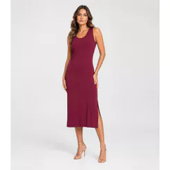 Vestido Midi Feminino Select Vermelho