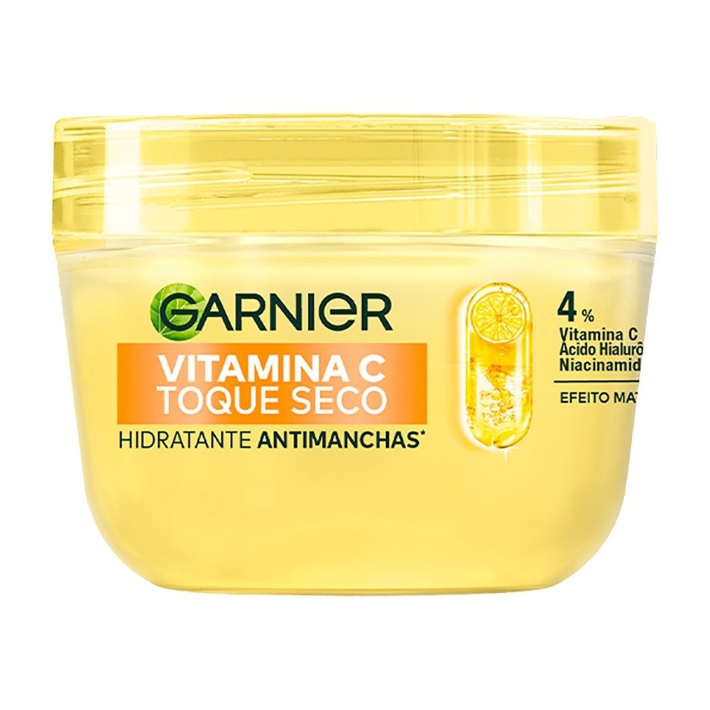 Hidratante Facial Garnier Vitamina C Toque Seco Antimarcas 85g em Oferta na Shopee