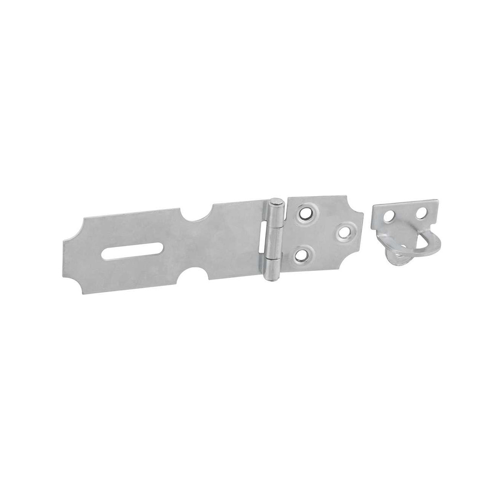 Kit 03 Ferrolho Com Porta Cadeado Zincado 2.1/2" Vonder