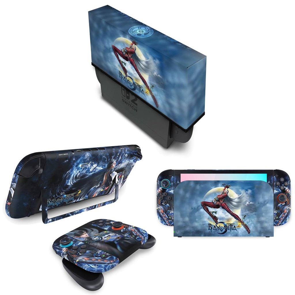 Kit Capa e Skin Anti-Rage para Nintendo Switch 2 - Bayonetta 2