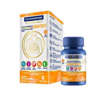 Multi Polivitaminico Bariátrico - 30 Comprimidos - Catarinense Nutrição em Oferta na Shopee