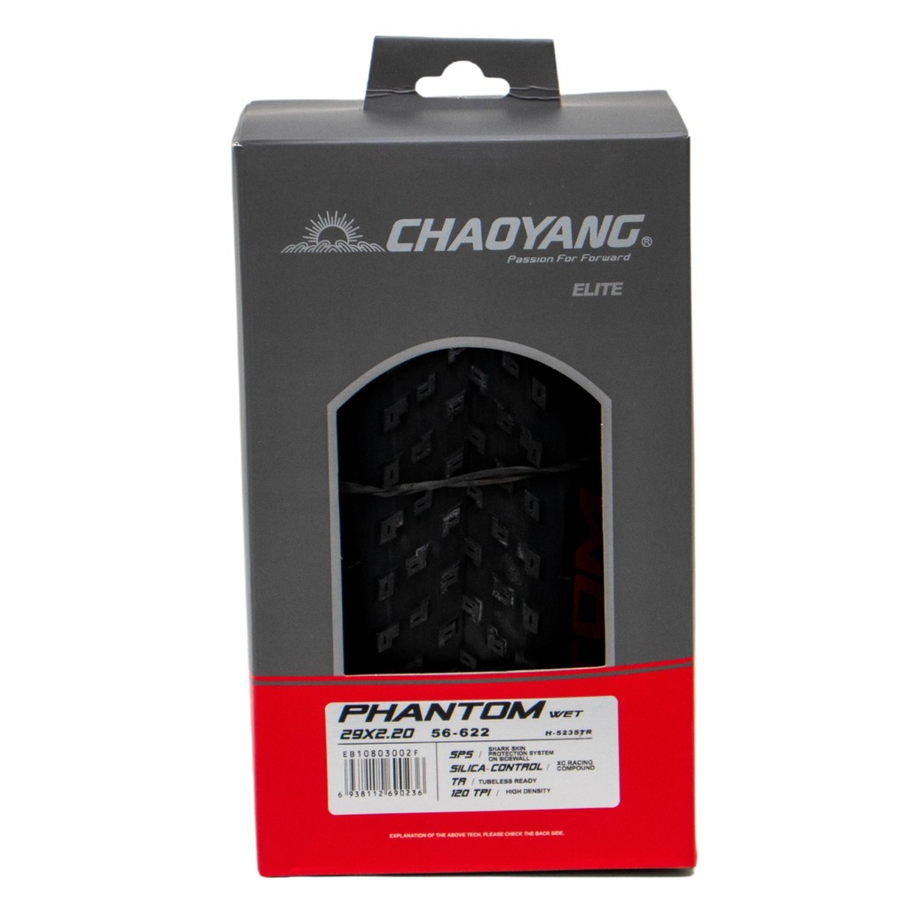 Pneu MTB Chaoyang Phantom Wet Elite Aro 29x2.20 120 Tpi TR