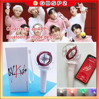 Lightstick Stray Kids Oficial Light Stick Glow K-pop Idol Goods Lanterna Suprimentos De Concerto Bluetooth Varinha leve