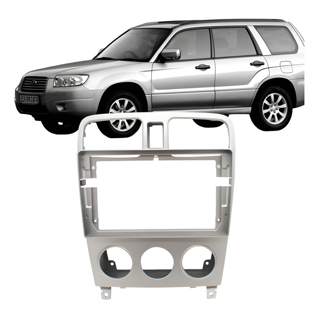 Moldura Multimidia 9 Polegadas Subaru Forester 2007 A 2008 em Oferta na Shopee