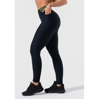 LEGGING FITNESS FEMININA COM BOLSOS E ELÁSTICO NO CÓS ACTIVITY DLK em Oferta na Shopee