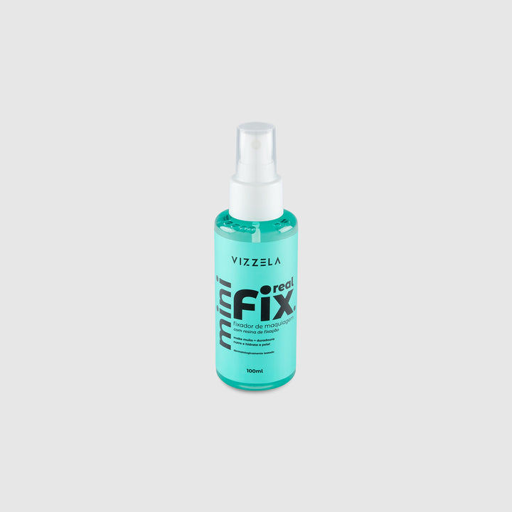Mini Real Fix Fixador Maquiagem Vizzela Alta Concentração, Durabilidade e Resistência